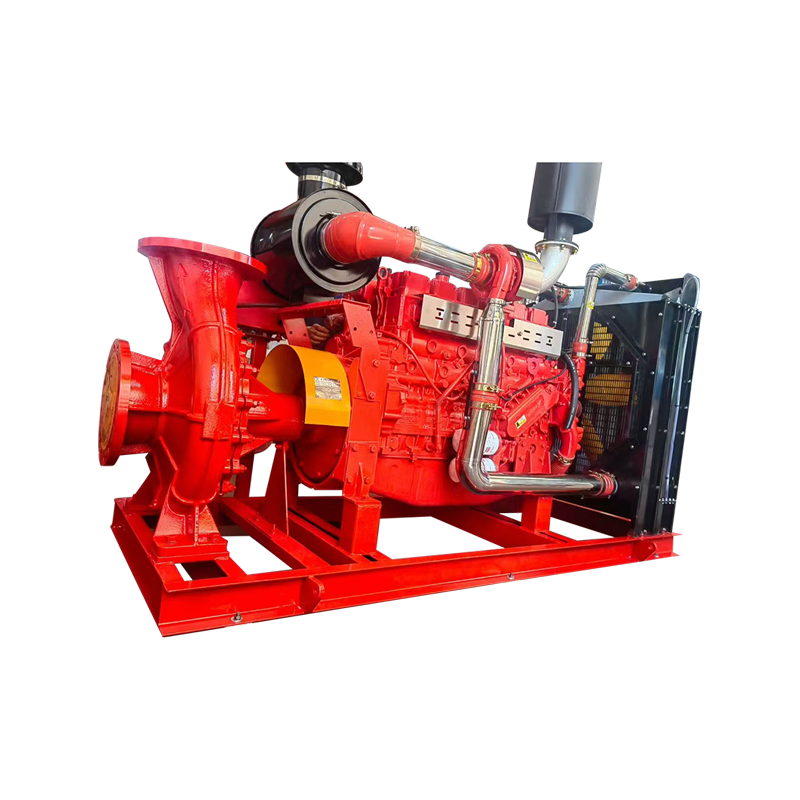 XBD-W Bomba de Incendios Horizontal de Una Etapa y Una Succión con Motor Diésel