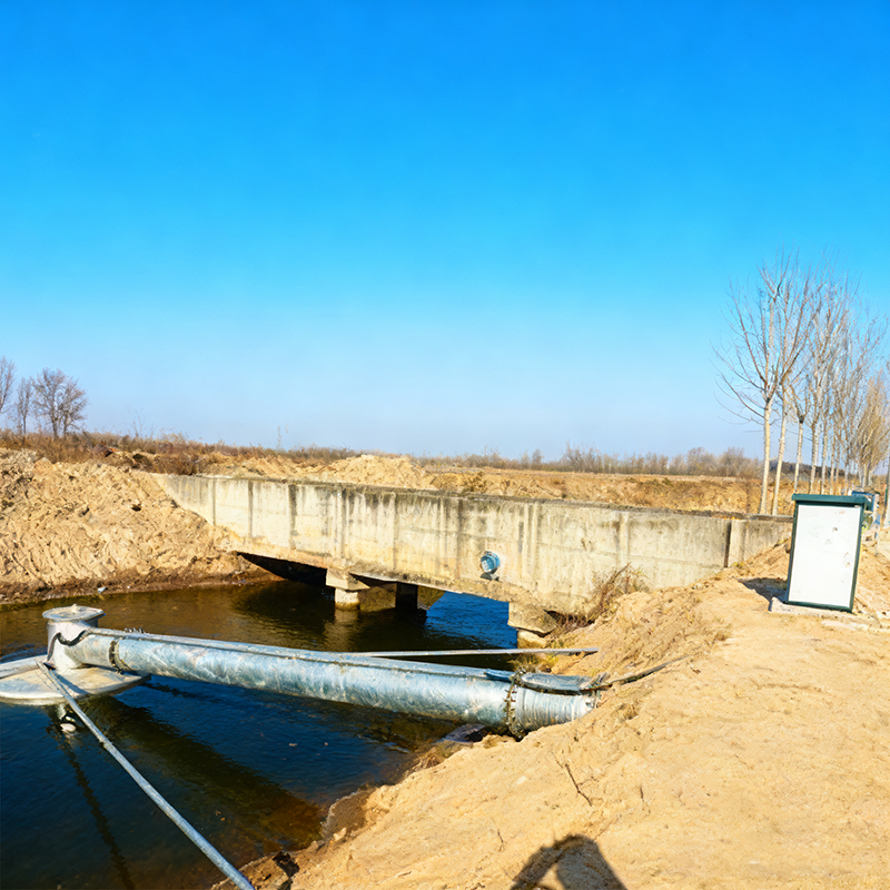 Estación de bomba de flujo axial flotante